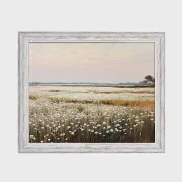 Spring Meadow Vintage Art Print for Chic Home Decor