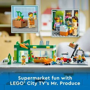 LEGO My City Grocery Store 60347 - Fun for Kids Ages 6+