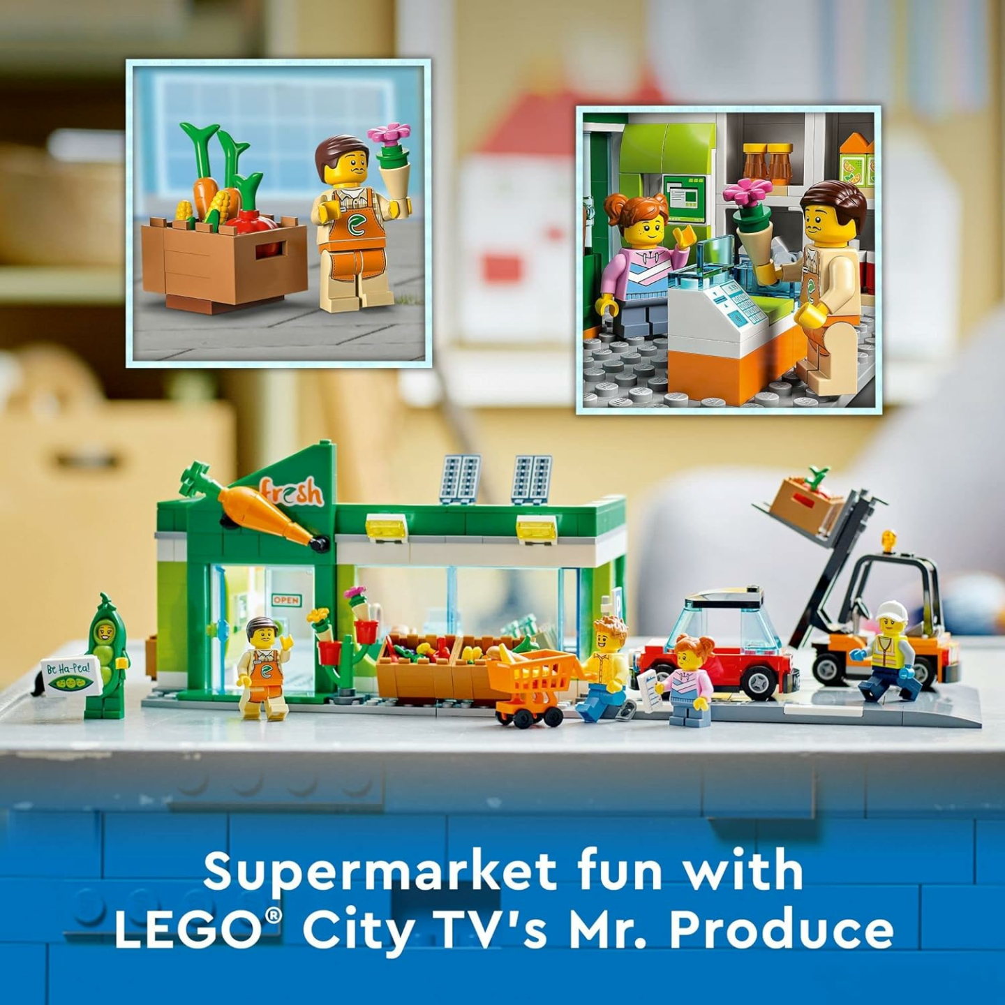 LEGO My City Grocery Store 60347 - Fun for Kids Ages 6+