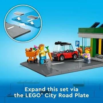 LEGO My City Grocery Store 60347 - Fun for Kids Ages 6+