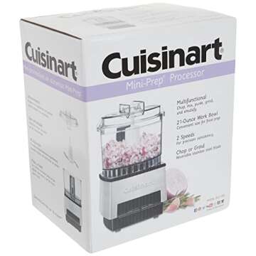 Cuisinart Mini PREP Food Processor Custom, 2.63 Cup, Silver