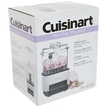 Cuisinart Mini PREP Food Processor Custom, 2.63 Cup, Silver