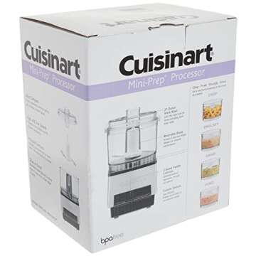 Cuisinart Mini PREP Food Processor Custom, 2.63 Cup, Silver
