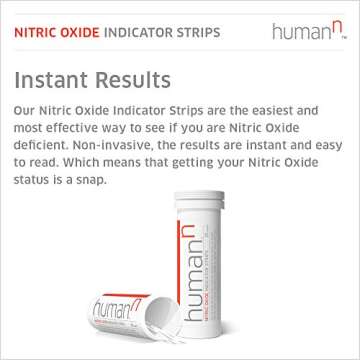 humanN - Nitric Oxide I Indicator Strips - Test salivary Nitrite Levels - 1 Tube of 25 Strips