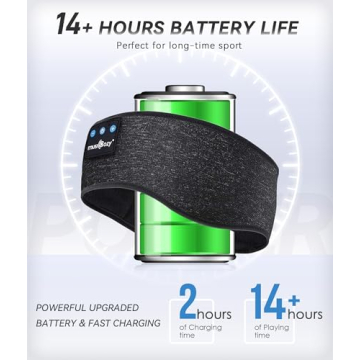 Bluetooth Sleep Headphones for Sports & Relaxation