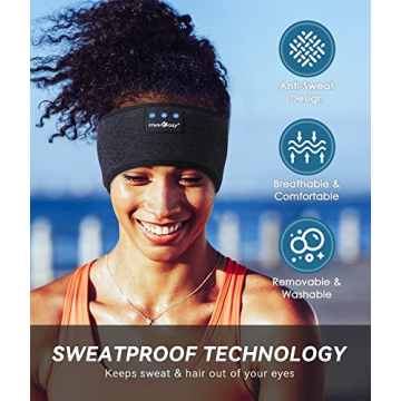 Bluetooth Sleep Headphones for Sports & Relaxation
