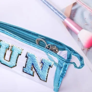 COSHAYSOO Clear Makeup Bag - Trendy Sunscreen Pouch