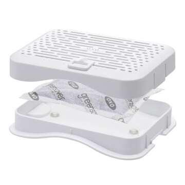 OXO Good Grips GreenSaver Carbon Filter Refills 4 Pack - Fresh Produce Guaranteed