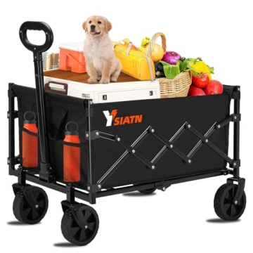 Collapsible 350lbs Portable Utility Wagon Cart
