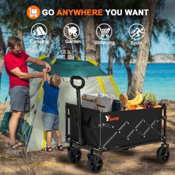 Collapsible 350lbs Portable Utility Wagon Cart