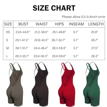 AUROLA Women's Strappy Romper Seamless Yoga Jumpsuit