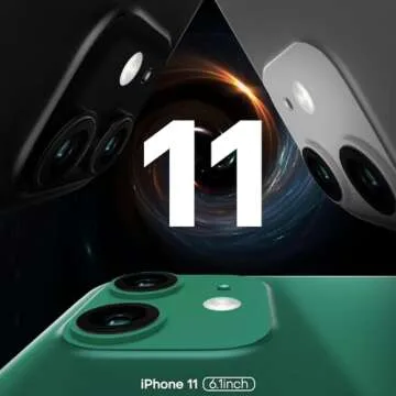 TAURI for iPhone 11 Phone Case Clear [Compatible with Magsafe], with 2X HD Screen Protector, [Military Grade Drop Protection] Shockproof Slim Case for iPhone 11 Case 6.1 inch