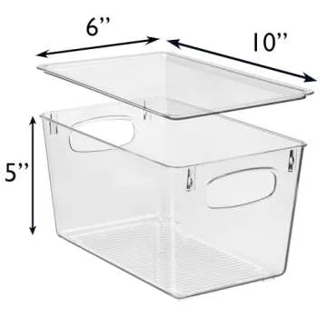 ClearSpace Plastic Pantry Organization Bins for Your Kitchen