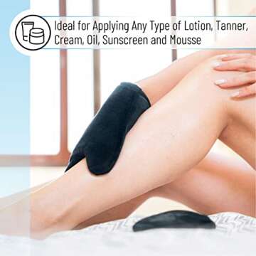 Slick- Tanning Mitt, Self Tanning Mitt, Self Tanner Mitt, Face Tanning Mitt, Tanning Mitts Self Tann...