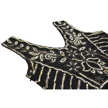 Gatsby Style Flapper Dress with Exclusive Accessories Set