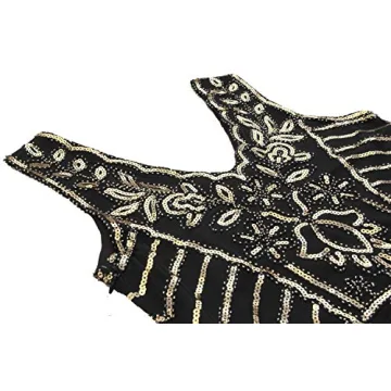 Gatsby Style Flapper Dress with Exclusive Accessories Set