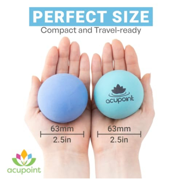 Acupoint Massage Therapy Balls for Deep Tissue Relief and Travel