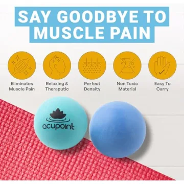 Acupoint Massage Therapy Balls for Deep Tissue Relief and Travel