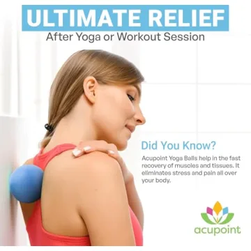 Acupoint Massage Therapy Balls for Deep Tissue Relief and Travel