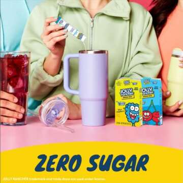 Jolly Rancher Rancher Singles To Go Water Drink Mix, Blue Raspberry, 12 Boxes With 6 Packets Each, 72 Total Servings