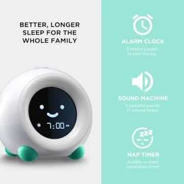 LittleHippo Mella Alarm Clock for Toddler Sleep Training