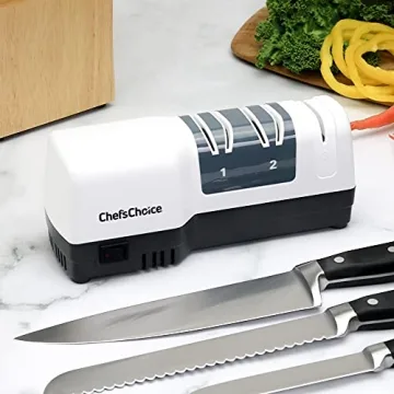 Chef'sChoice Hybrid Knife Sharpener Electric Manual Diamond