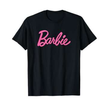 Barbie Classic Pink Logo T-Shirt