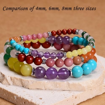 Healing Gemstone Bracelet for Stress Relief & Yoga