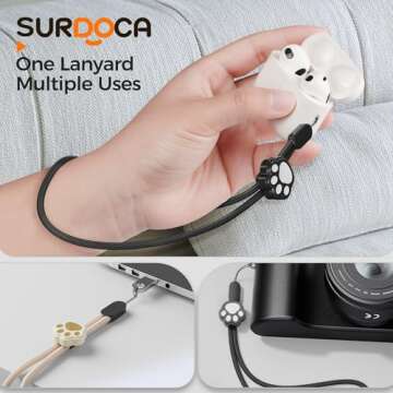 SURDOCA Adjustable Phone Lanyard - Secure & Stylish