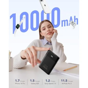 VEGER Powerful Portable Charger with Built-in Fast Charging