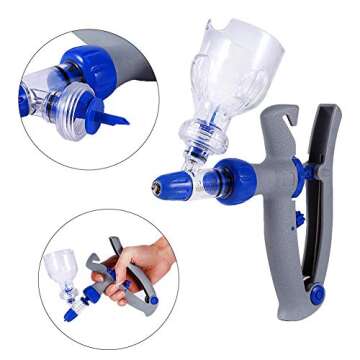 Automatic Self Refill Veterinary Injector for Livestock