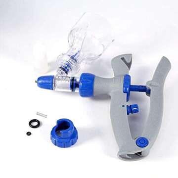 Automatic Self Refill Veterinary Injector for Livestock