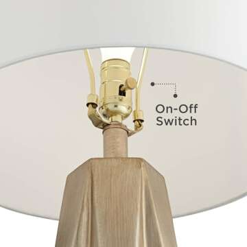 Possini Euro Design 28" Modern Table Lamp in Gold