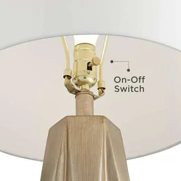 Possini Euro Design 28" Modern Table Lamp in Gold
