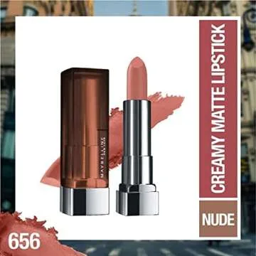 Maybelline Color Sensational Lipstick – Matte Finish and Hydrating Formula for Luscious Lips