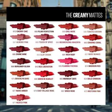 Maybelline Color Sensational Lipstick in Matte Finish