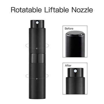 Lisapack 8ML Travel Perfume Atomizer Refillable Sprayer