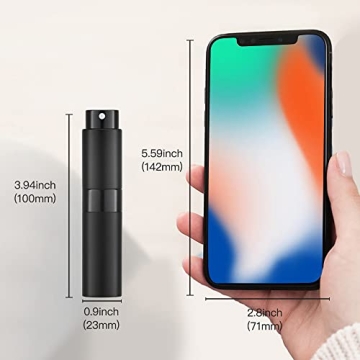 Lisapack 8ML Travel Perfume Atomizer Refillable Sprayer