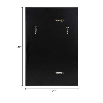 Kate and Laurel Denault Mirror in Gold Leaf Finish