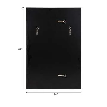 Kate and Laurel Denault Mirror in Gold Leaf Finish