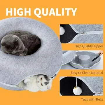 Jia Xi Cat Tunnel Bed - Cozy Hideout for Cats