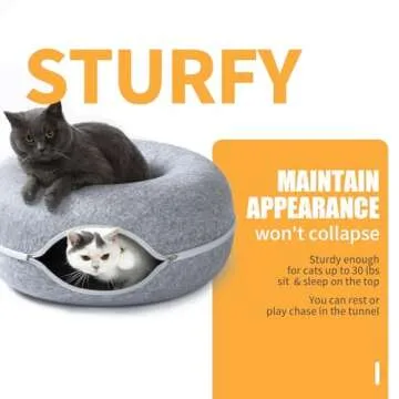 Jia Xi Cat Tunnel Bed - Cozy Hideout for Cats