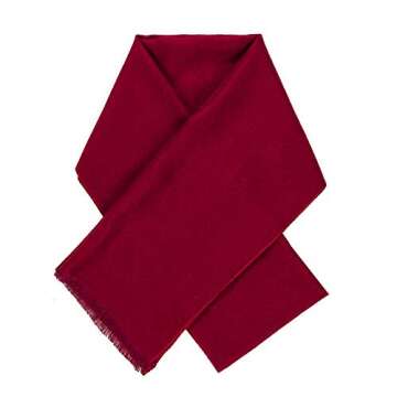 Scarf for Men Reversible Elegant Classic Cashmere Feel Scarves for Fall Winter (TA05-13)