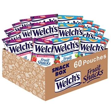 Welch's Fruit Snacks Variety Pack - Gluten Free, 60 Bags