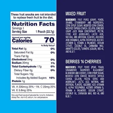 Welch's Fruit Snacks Variety Pack - Gluten Free, 60 Bags