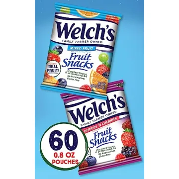 Welch's Fruit Snacks Variety Pack - Gluten Free, 60 Bags