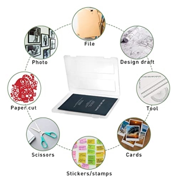 Hiceeden Project Case 4 Pack for Letter Size Files