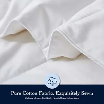 Serta Down Fiber Comforter Queen Size - Year-Round Luxury