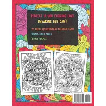 Swearing Like a Sober Motherfucker: Swear Word Coloring Book for Adults Sobriety