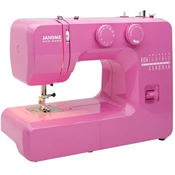 Janome Pink Sorbet Sewing Machine - Stylish & Reliable for All Levels!